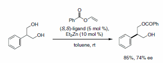 Desymmetrization reaction