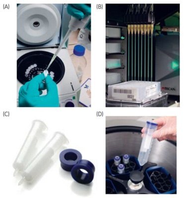 Small-scale desalting of samples