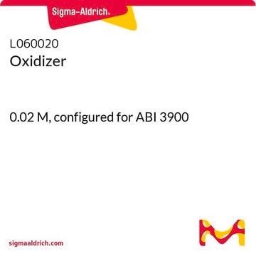 Oxidizer 0.02 M, configured for ABI 3900