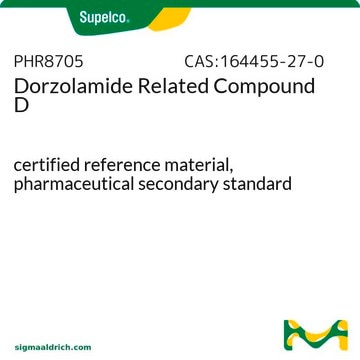 Dorzolamide Related Compound D certified reference material, pharmaceutical secondary standard