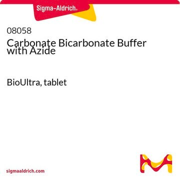 Carbonate Bicarbonate Buffer with Azide BioUltra, tablet