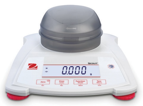 Ohaus&#174; Scout&#174; SPX Balance Model SPX123, weighing capacity 120&#160;g, resolution: 0.001&#160;g