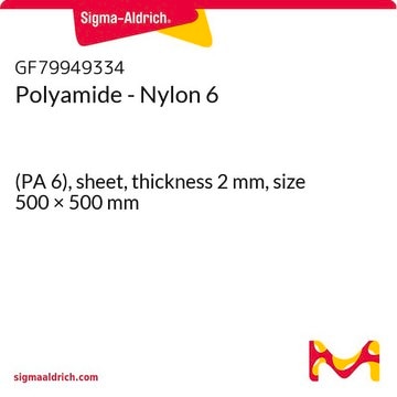 Polyamide - Nylon 6 (PA 6), sheet, thickness 2&#160;mm, size 500 × 500&#160;mm