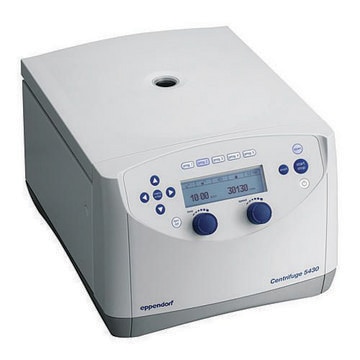 Eppendorf&#174; Centrifuge 5430/5430R 5430, non-refrigerated, without rotor, rotary knobs, AC/DC input 120 V, 60 Hz, US 3-pin plug (US)