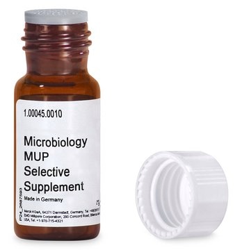 MUP Selective Supplement For the preparation of TOS-MUP agar, For the enumeration of Bifidobacteria