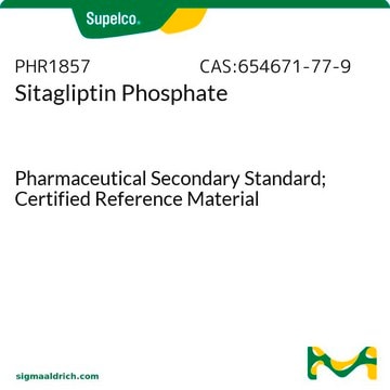 Sitagliptin Phosphate Pharmaceutical Secondary Standard; Certified Reference Material