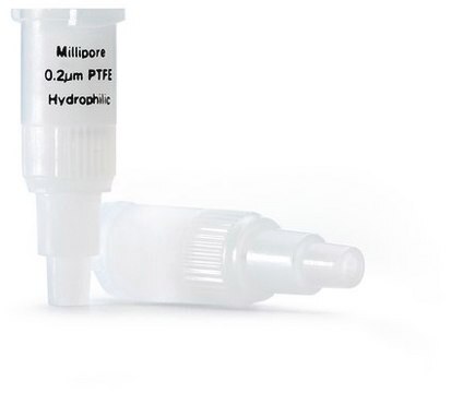 Millex&#174; hydrophobic PTFE syringe filter pore size 0.2&#160;&#956;m, diam. 4&#160;mm, non-sterile