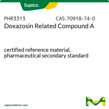 Doxazosin Related Compound A certified reference material, pharmaceutical secondary standard