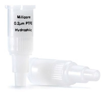 Millex&#174; hydrophilic PTFE syringe filter pore size 0.2&#160;&#956;m, diam. 4&#160;mm, non-sterile