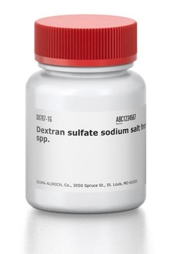 Dextran sulfate sodium salt from Leuconostoc spp. avg mol wt &gt;500,000 (dextran starting material)