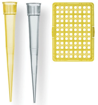 BRAND&#174; pipette tips, bulk volume 2-200&#160;&#956;L, pack of 1000&#160;ea (1 bag of 1000)