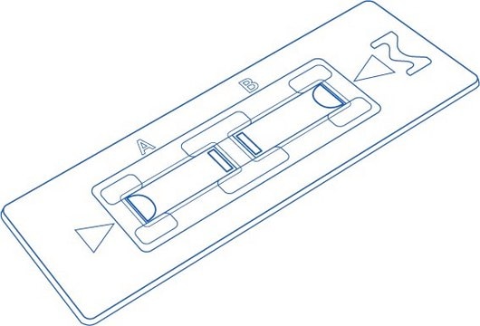 Millicell&#174; Disposable Hemocytometer Neubauer Improved ruling pattern, 2 chambers/slide, 10 &#181;L loading volume, individually wrapped