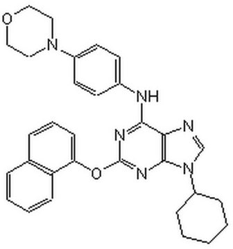 Purmorphamine A cell-permeable activator of Hedgehog signaling that induces osteoblast differentiation of multipotent mesenchymal progenitor cells C3H10T1/2 (EC&#8325;&#8320; = 1 &#181;M).