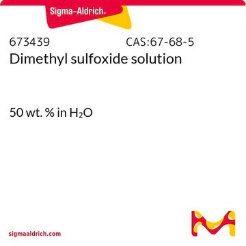 Dimethyl sulfoxide solution 50&#160;wt. % in H2O