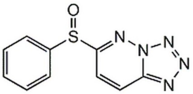 Ro106-9920 A cell-permeable tetrazolopyridazine-phenylsulfoxide compound that displays anti-inflammatory properties.