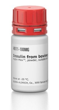 Insulin from bovine pancreas Hybri-Max&#8482;, powder, suitable for hybridoma