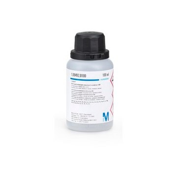 ICP multi-element standard solution VIII (24 elements in dilute nitric acid) 100 mg/l: Al, B, Ba, Be, Bi, Ca, Cd, Co, Cr, Cu, Fe, Ga, K, Li, Mg, Mn, Na, Ni, Pb, Se, Sr, Te, Tl, Zn Certipur&#174;