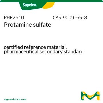 Protamine sulfate certified reference material, pharmaceutical secondary standard