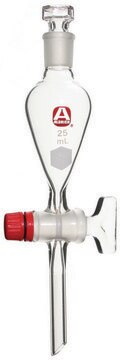 Aldrich&#174; separatory funnel with glass stopcock capacity 250&#160;mL