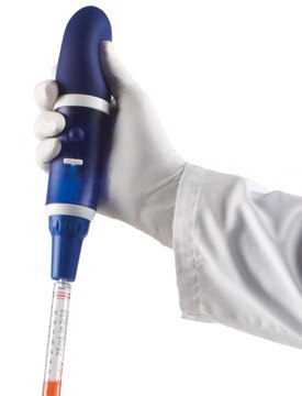 Manual pipette controller blue