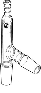 Aldrich&#174; three-way adapter with thermometer joint joint: ST/NS 14/20