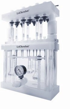 Vacuum manifold suitable for sample preparation, LiChrolut&#174;