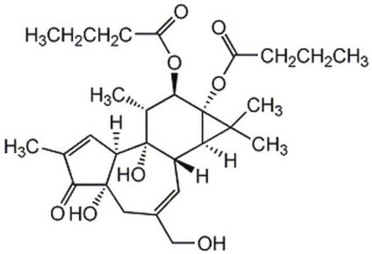 Phorbol-12,13-dibutyrate Strong irritant for mouse skin, but only moderately active as a tumor promoter.