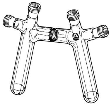 Recrystallizer male Joints: ST/NS 14/20 (4), porosity 25-50&#160;&#956;m