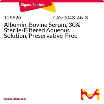 Albumin, Bovine Serum, 30% Sterile-Filtered Aqueous Solution, Preservative-Free