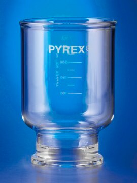 Pyrex&#174; graduated funnel, for 47 mm microfiltration assembly capacity 300&#160;mL