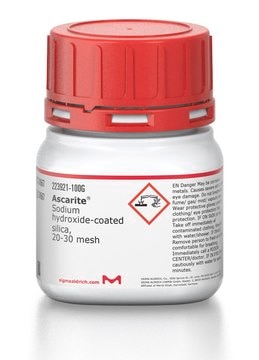 Ascarite&#174; Sodium hydroxide-coated silica, 20-30&#160;mesh