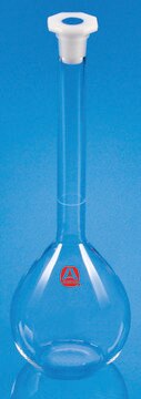 Aldrich&#174; Essentials volumetric flask, class A, meets ASTM E288 capacity 1000 mL, stopper joint: 22, tol. 0.400 mL, PE