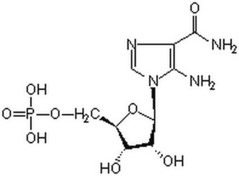 AICA-Riboside, 5&#8242;-Phosphate A 5&#8242;-phosphorylated analog of membrane permeable AICA-Riboside that mimics AMP and acts as an activator of AMPK (AMP-activated protein kinase).