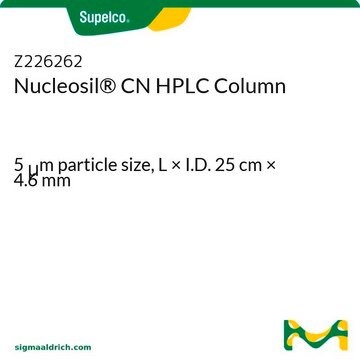 Nucleosil&#174; CN HPLC Column 5&#160;&#956;m particle size, L × I.D. 25&#160;cm × 4.6&#160;mm