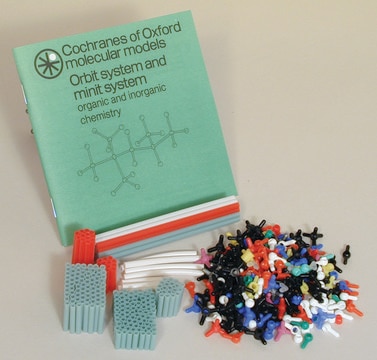 Cochranes molecular models organic/inorganic, minit, single kit with booklet