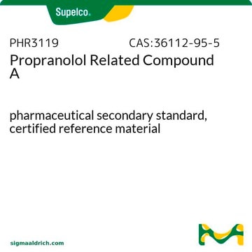 Propranolol Related Compound A pharmaceutical secondary standard, certified reference material