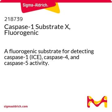 Caspase-1 Substrate X, Fluorogenic A fluorogenic substrate for detecting caspase-1 (ICE), caspase-4, and caspase-5 activity.