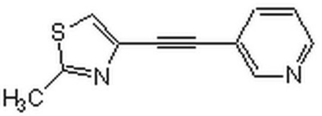 mGluR5 Antagonist, MTEP The mGluR5 Antagonist, MTEP, also referenced under CAS 329205-68-7, controls the biological activity of mGluR5. This small molecule/inhibitor is primarily used for Neuroscience applications.