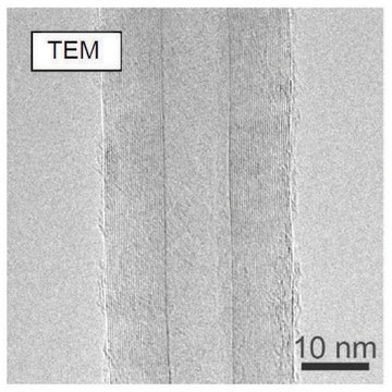 Carbon nanotube sheet aligned, size × thickness 100&#160;mm × 100&#160;mm × 1-5&#160;&#956;m