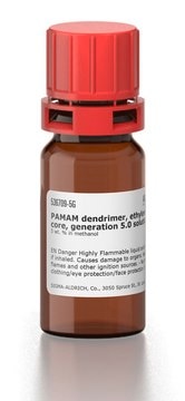 PAMAM dendrimer, ethylenediamine core, generation 5.0 solution 5&#160;wt. % in methanol