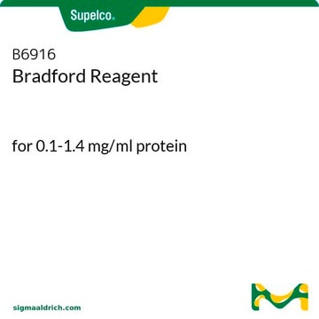 Bradford Reagent for 0.1-1.4 mg/ml protein