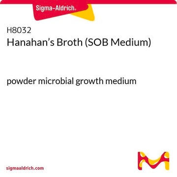 Hanahan’s Broth (SOB Medium) powder microbial growth medium