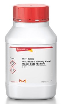 McCown’s Woody Plant Basal Salt Mixture powder, suitable for plant cell culture