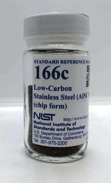 Stainless Steel NIST&#174; SRM&#174; 166c, low-carbon (AISI 316L)