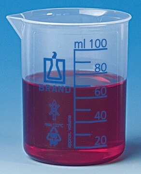 BRAND&#174; PP beaker with spout, low form volume 5000&#160;mL