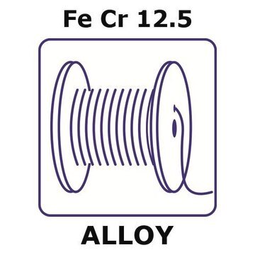 Stainless Steel - AISI 410 alloy, FeCr12.5 50m wire, 1mm diameter, as drawn