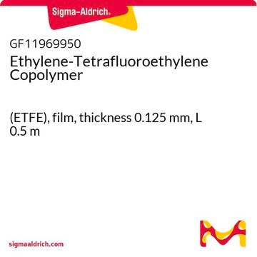 Ethylene-Tetrafluoroethylene Copolymer (ETFE), film, thickness 0.125&#160;mm, L 0.5&#160;m