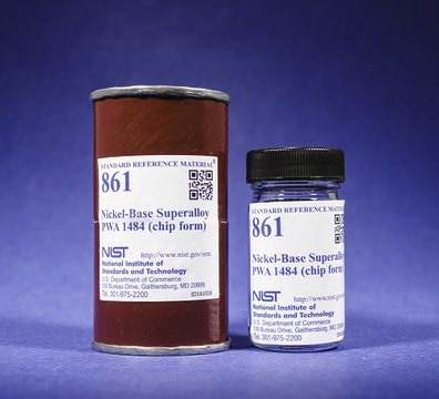 Nickel-based superalloy NIST&#174; SRM&#174; 861