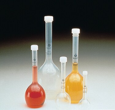 Nalgene&#174; volumetric flask volume 500&#160;mL, accuracy: 0.40&#160;mL, transparent polymethylpentene