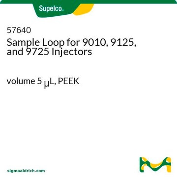 Sample Loop for 9010, 9125, and 9725 Injectors volume 5&#160;&#956;L, PEEK